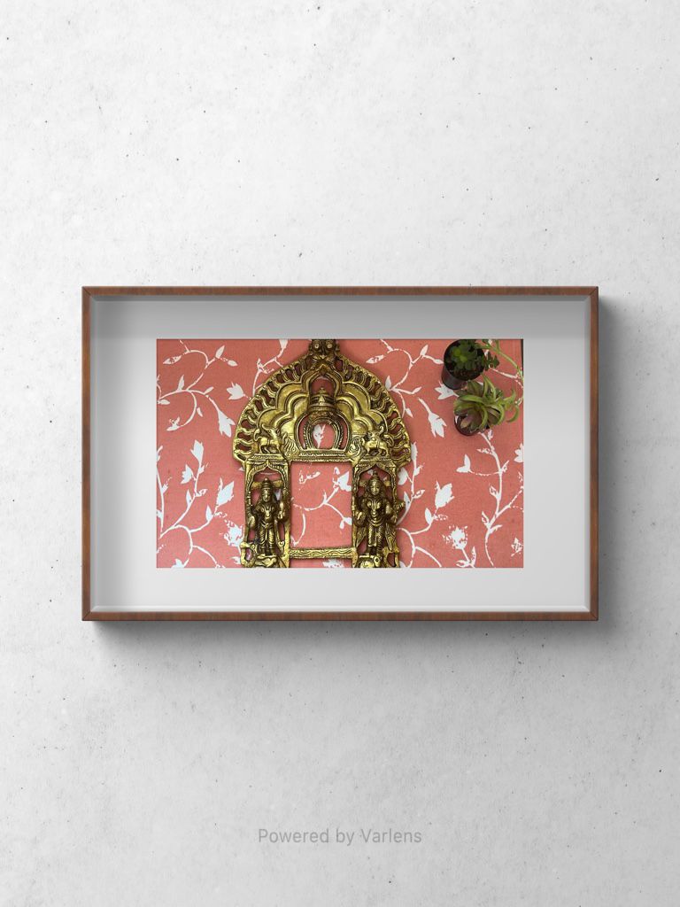 Carved Prabhavali Frame