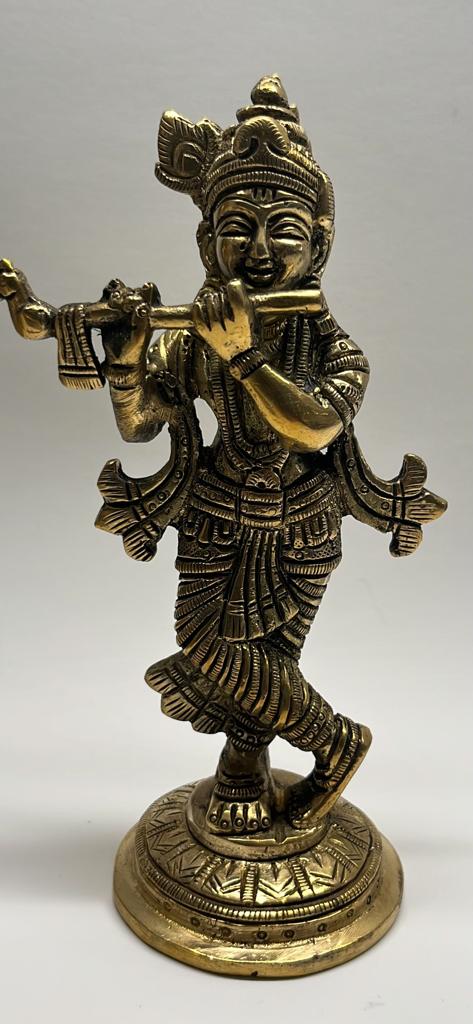 Lord Krishna Carved statue