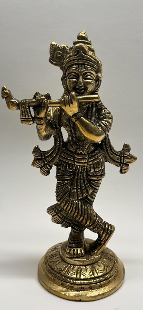 Lord Krishna Carved statue