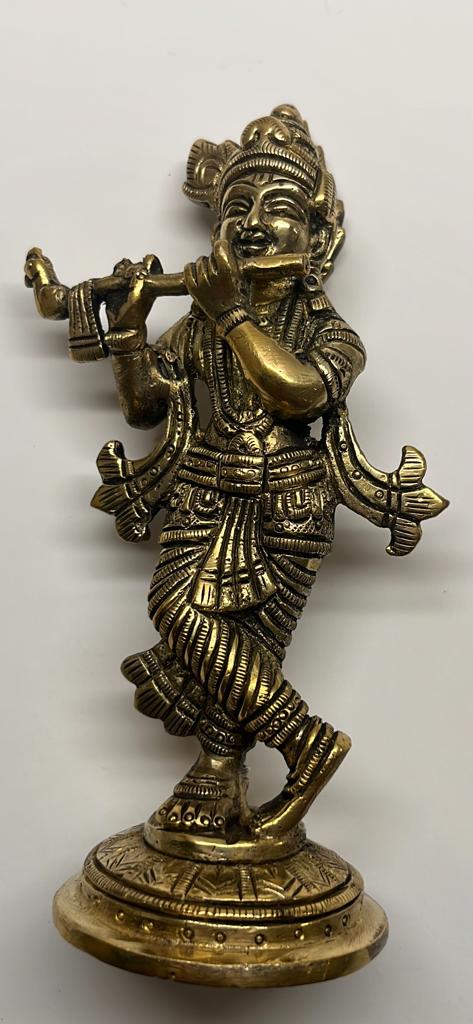 Lord Krishna Carved statue