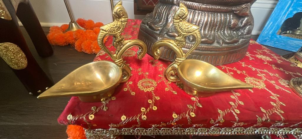 Brass Bird Table Diya- SOLD OUT