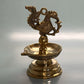 Brass Carved Bird Diya