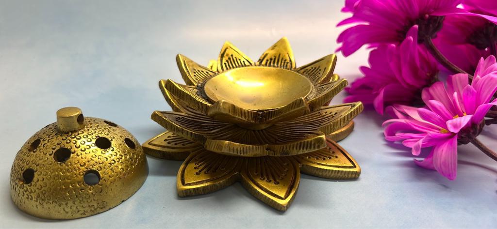 Brass Dhoop Diya