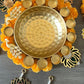 Metal Peacock Urli with multiple diyas- SOLD OUT. Pls contact to order