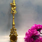 Brass Krishna Havan Spoon