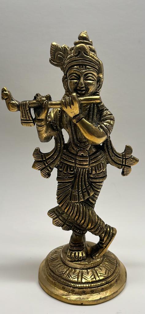 Lord Krishna Carved statue