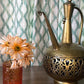 Antique look metal Surahi tealight