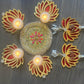 6 piece Diwali tealight set