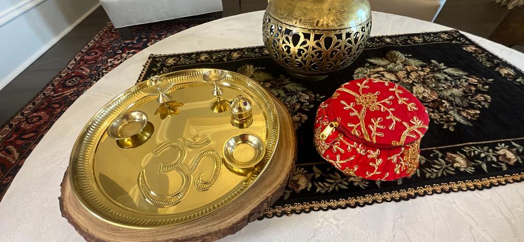 Brass Pooja Thali