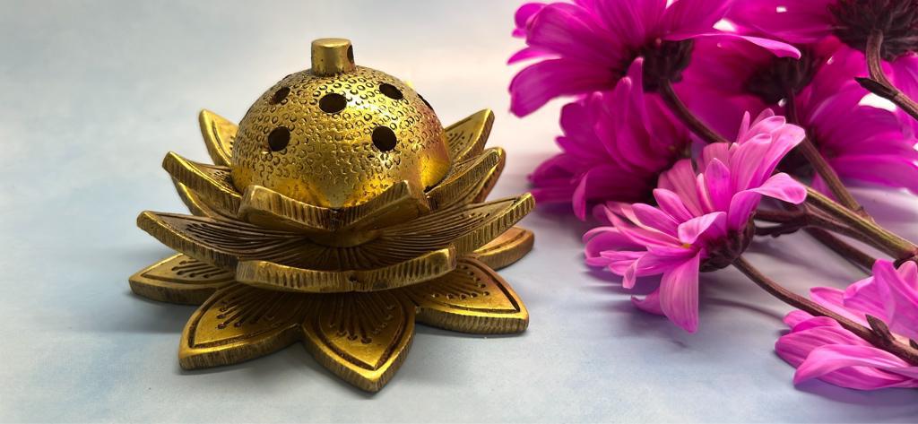 Brass Dhoop Diya