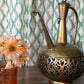 Antique look metal Surahi tealight